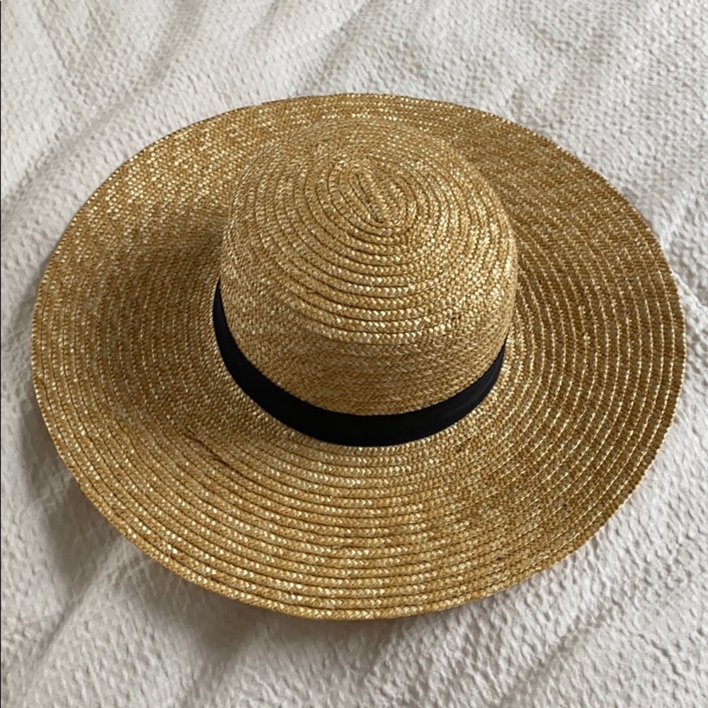 Wide Brim Straw Hat
